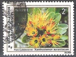 Nouvelle-Calédonie 1983 Yvert 470 O Cote (2015) 0.30 Euro Flore Xanthostemon Aurantiacum Cachet Rond - Gebruikt