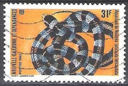 Nouvelle-Calédonie 1983 Yvert 475 O Cote (2015) 1.00 Euro Serpent D'eau - Used Stamps