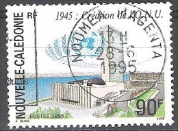 Nouvelle-Calédonie 1995 Yvert 685 O Cote (2015) 1.70 Euro 50 Ans O.N.U. Cachet Rond - Used Stamps