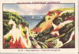 CHROMO IMAGE CHOCOLAT LOMBART VALLEE DE VARENGEVILLE - Lombart