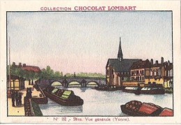 CHROMO IMAGE CHOCOLAT LOMBART SENS VUE GENERALE - Lombart