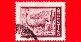 ARGENTINA - Usato - 1961 - Lama - Llama - 20 C - Gebraucht