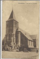 Schendelbeke.  -  De Kerk En Voorplein (uit Plakboek) - Geraardsbergen