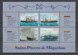 SPM  1999  Bateaux  Bloc N° 7   Neuf ** (sans Trace) - Blocks & Sheetlets