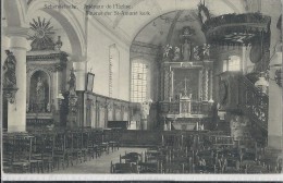 Schendelbeke  -   Binnenste Der  St-Amand Kerk  -  Prachtkaart. - Geraardsbergen