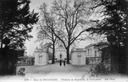 CPA PARIS - BOIS DE BOULOGNE - CHATEAU DE BAGATELLE - LE ROND POINT - Parks, Gardens