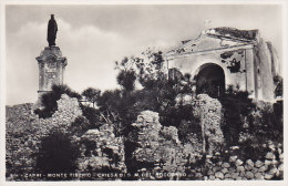 Italy PPC Capri - Monte Tiberio Chiesa Di S. M. Del Soccorso Ediz. Vincenzo Carvallo Echte Real Photo Vera (2 Scans) - Carpi
