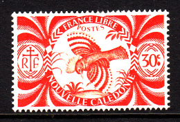 New Caledonia MH Scott #255 30c Kagu (bird) - Nuevos