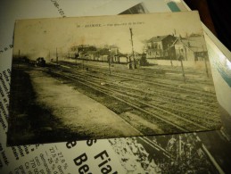 N° 39 ................Aulnoye Vue Générale De La Gare  Et  Locomotive à Vapeur - Aulnoye