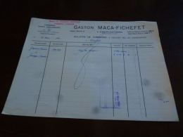 LS1FF3 Charbons Gaston Maca Fichefet Jemeppe Sur Sambre 1951 - 1900 – 1949