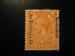 Received For John BARKER Co Ld Overprinted Revenue Fiscal Tax Postage Due Official England UK GB - Steuermarken