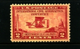 UNITED STATES/USA - 1928  INTERNATIONAL CIVIL AERONAUTICS CONFERENCE MINT NH - Unused Stamps