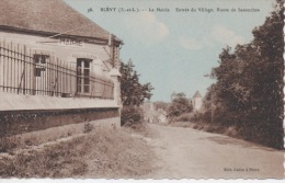 38 - Blévy ( E.-et-L. ) - La Mairie - Entrée Du Village - Route De Senonches RARE ! - Blévy