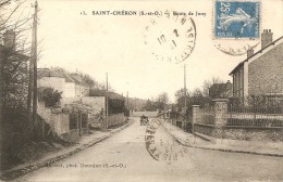 Cpa  St Cheron Route De Jouy - Saint Cheron