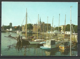 DDR 1988 Ansichtskarte Stralsund Hafen Harbour Schiffe Unused/unbenutzt Sauber - Stralsund