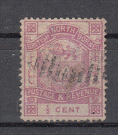 Noord Borneo 1888 Mi Nr 25 Met Opdruk:  BRITISH NORTH BORNEO En POSTAGE & REVENUE - North Borneo (...-1963)