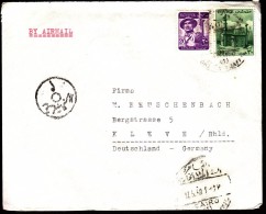 Egypt Cairo 1958 Foreign Traffic To Germany - Airmail