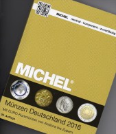 MICHEL Münzkatalog Deutschland 2016 New 27€ Mit DR Ab 1871 III.Reich BRD DDR Numismatik Coin Catalogue 978-3-95402-144-4 - Livres & Logiciels