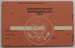 USA - Philips - Armed Forces Trial - Specimen - Chipkaarten