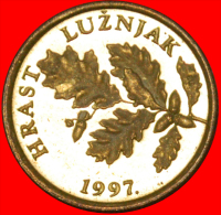 § RED OAK: CROATIA ★ 5 LIPA 1997. MINT LUSTER! LOW START★NO RESERVE! - Kroatië