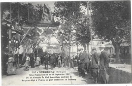 BERGERAC (24) Fetes Présidentielles 1913 Arc De Triomphe Du Club Touristique Nautique Belle Animation - Bergerac