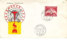 Sarre - Document De 1959 - Oblitération Saarbrücken - Foire - Covers & Documents