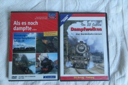 Trains A Vapeur Lot De 2 Dvd En Langue Allemande - Verzamelingen, Voorwerpen En Reeksen