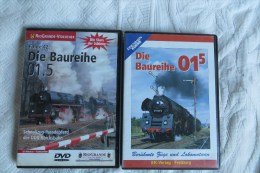 Trains A Vapeur Lot De 2 Dvd En Langue Allemande - Collezioni & Lotti