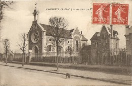 Cpa Vigneux - Vigneux Sur Seine