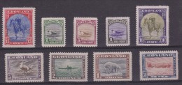 Groenland: Y&T Nrs 10-18 MNH - Ongebruikt