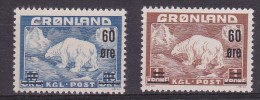 Groenland: Y&T Nrs 28 & 29 MNH - Neufs