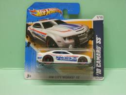 Police CHEVROLET CAMARO SS 2010 - HW City Works 2012 - HOTWHEELS Hot Wheels Mattel 1/64 EU Blister - HotWheels