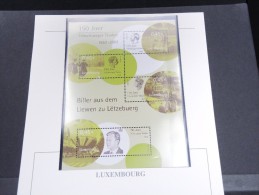 LUXEMBOURG  -  Bloc Luxe Avec Texte Explicatif - Belle Qualité - À Voir -  N° 11603 - Blocks & Kleinbögen