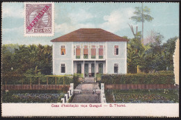 CPA - (Sao Tome Et Principe) Casa Habitaçao Roça Guegué - Santo Tomé Y Príncipe