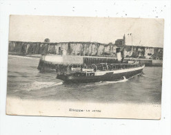 Cp , Bateau , Ferrie , La Jetée , Vierge , 76 - Ferries