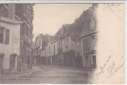 CHÂTEAUGIRON : La Grande Rue - Carte Nuage  1900 - Châteaugiron