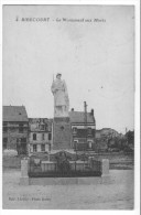 Ribecourt (60) - Le Monument Aux Morts. Bon état, A Circulé (1925). - Ribecourt Dreslincourt