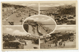 Clacton-on-Sea, 1933 Multiview Postcard - Clacton On Sea