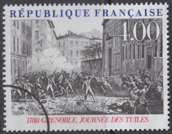 Specimen, France Sc2122 French Revolution Bicentenary, Day Of The Tiles (Barricades), Grenoble, Révolution Française - Franz. Revolution