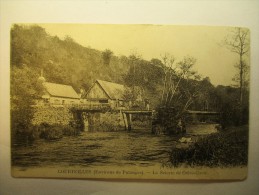 Carte Postale Courteilles (environ De Putanges)La Scierie De Crève-Coeur (oblitérée 1904) - Putanges