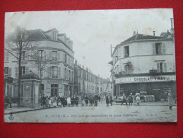 94 - CACHAN - RUE CAMILLE DESMOULIN ET PLACE GAMBETTA - " CHOCOLAT VINAY " - - Cachan