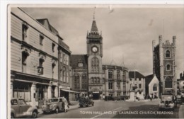 Town Hall And St. Laurence Church , Reading - Reading