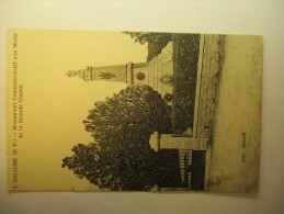 Carte Postale Bidache Monument Commémoratif Aux Morts De La Grande Guerre (non Circulée) - Bidache