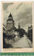 Greifswald, Domstrasse 1941, Verlag: ----.FELD Postkarte, Sauber Gestempelt, Ohne Frankatur, Stempel GREIFSWALD, 26.2.41 - Greifswald