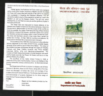 INDIA, 2015, BROCHURE WITH INFORMATION, Armed Forces, Valour And Sacrifice, 1965 War, Aeroplane, Ship, Soldier, Folder. - Storia Postale
