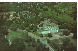 St. Paul (Minnesota, USA) Aerial View, Como Park, Showing Como Conservatory, Zoo, Kiddieland, Thematic Stamp Air Mail - St Paul