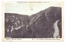 F 68140 COL DE LA SCHLUCHT, Deutsch-Französische Grenze, 1914, Druckstelle - Wintzenheim