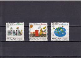 Macau Nº 470 Al 472 - Ungebraucht