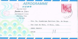 17119. Carta Aerograma TOKYO (Japon) 1997 To Spain - Luftpost