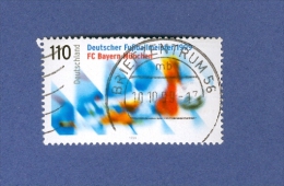 ALLEMAGNE FÉDÉRALE FOOTBALL 1999 N° 1906 CHAMPION ALLEMAGNE DE FOOTBALL 1999  OBLITÉRÉ 10.10.99 - Used Stamps